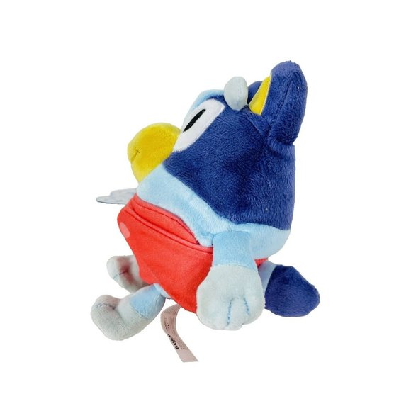 Bluey Friends 6.5" Baby Bluey Plush With Removable Nappy Blue - Picture 4 of 8